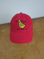 Rare Vtg Mount Gay Rum Hat Cap Red Yachting Swiftsure '96 1996 SnapBack