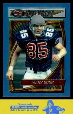 1994 Finest Marv Cook    #194 New England Patriots - Image 1 of 2