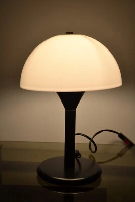 Ancienne Lampe champignon Aluminor Lampe De Chevet Lampe De Table Vintage 80 - Photo 1/4