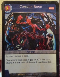VS System Common Bond - Foil - Marvel Exclusives TCG CCG Marvel MEX-017 - Picture 1 of 1