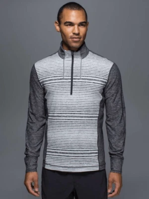 Mens Lululemon Sweat Session 1/2 Zip - Image 1 of 4