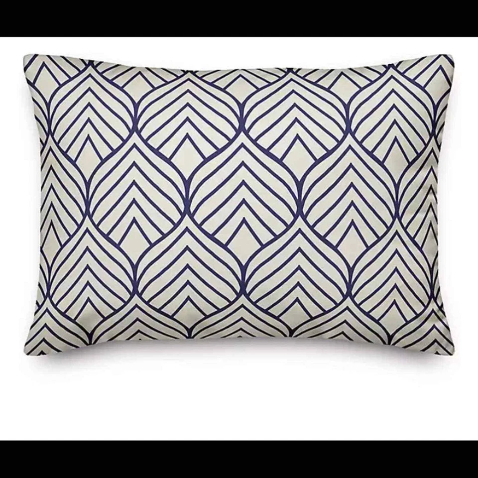 Kirkland’s Patterned Leaves Outdoor Pillow Brand New With Tags - Image 1 of 1