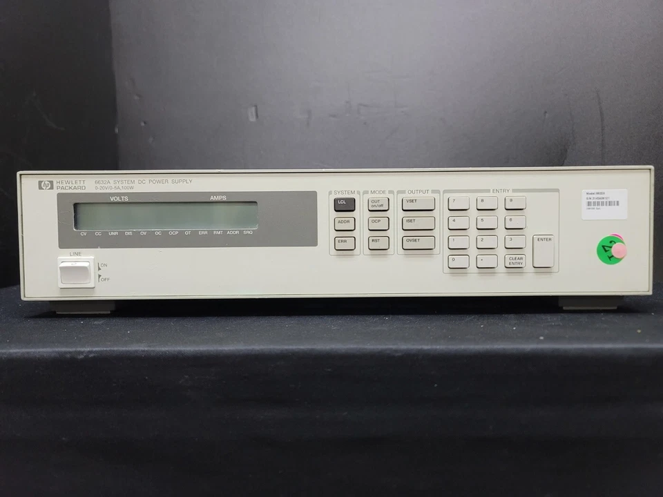 HP 6632A: System DC Power Supply, 0-20V/0-5A, 100W (6121) - Image 1 of 4