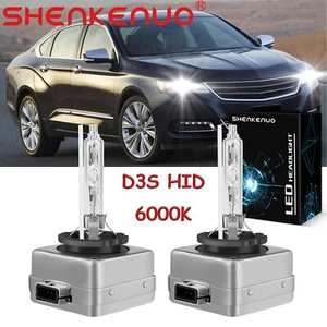 For Chevy Impala 2014-2018 2x 6000K Xenon D3S HID Headlight Bulbs High Low Beam - Foto 1 di 12
