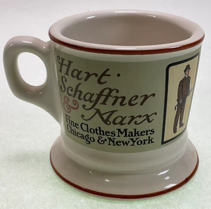 Franklin Mint Antique Miniature Shaving Mug Hart Scaffner & Marx 1982 - Picture 1 of 4