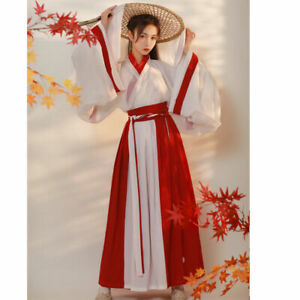 Chinese Hanfu Traditional Dress Princess Oriental Dance Costume Clothes Women 