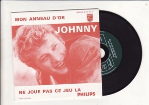 CD SINGLE -JOHNNY HALLYDAY-MON ANNEAU D OR-PHILIPS 373661-FRENCH - Imagen 1 de 1