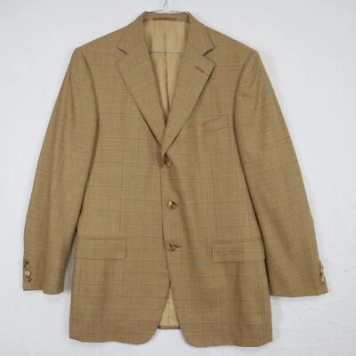 Ermenegildo Zegna Blazer Mens 50R 15 Milmil 15 3-Button Sport Coat Suit Jacket - Image 1 of 4