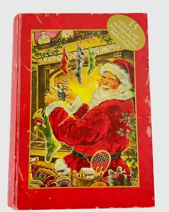 C R Gibson Christmas Cards St. Nick Glitter Betty Whiteaker Box of 15 - Picture 1 of 4