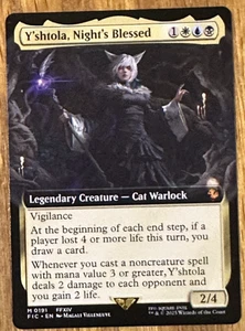 Magic The Gathering Final Fantasy Commander, Y'shtola, Night's Blessed - Arte extendido - Imagen 1 de 1