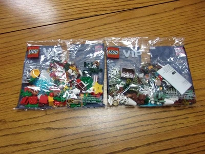 In Hand New Lego 2023 40609 Christmas/40610 Winter VIP Polybag Combo Set - Image 1 of 2