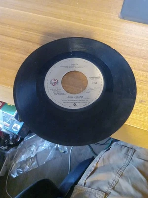 Devo ~ Whip It/ Girl U Want ~ Warner Bros. 45 RPM Record - Image 1 of 2