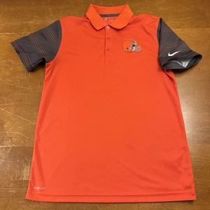 Cleveland Browns Hemd Herren Medium Orange NFL Dri Fit Kurzarm Nike - Bild 1 von 11