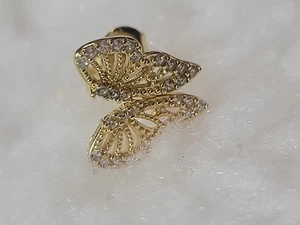 EVRY Jewels Orecchini Gioielli Farfalla Tono Oro - Foto 1 di 2