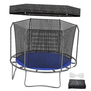Trampoline Cover Black Sunshade Tent Top Cover for Round Trampoline Outdoor - Picture 1 of 7