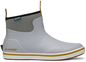 Lacrosse 621202-11M Mens 6" Alpha Boat Deck Boot Shoe Gray Size 11 Medium Width - Picture 1 of 11