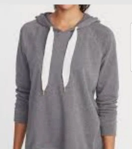 Gap Active Pullover Swing Hoodie meliert grau Gr. XS super weich - Bild 1 von 9