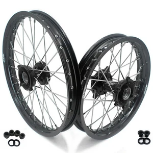 KKE 17/14'' Kid's Wheels Rim Fit Husqvarna TC85 KTM SX85 GAS GAS MC85 2025 Black - Foto 1 di 12