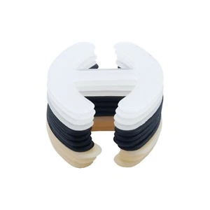 24 H-Shaped Bra Clip Back Strap Convert Racerback in Black, Beige and Clear - Picture 1 of 2