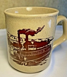 Ceramic Mug North Dakota Riverboat Steamboat History Gary Nupdal Coffee Tea Coco - Imagen 1 de 6