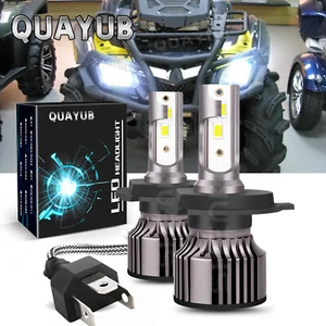 For Can Am Outlander 570 LED Bulbs 2022 Headlight Bulb White ATV Canam Bright 2x - Bild 1 von 11
