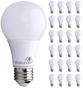 Bioluz LED 60 Watt LED Light Bulbs 5000K Daylight 9 Watts = 60W Light Bulbs N... - Picture 1 of 7