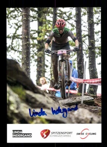 Linda Indergrand Autogrammkarte Original Signiert Radsport+A 165560 - Bild 1 von 2