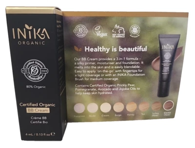 Organic BB Cream Cocoa 4ml Vegan Halal - Image 1 of 2