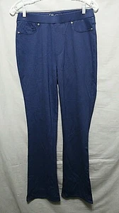 DG2 womens pull on stretch cotton blend 5% spandex navy dress pants size S NEW - Picture 1 of 3