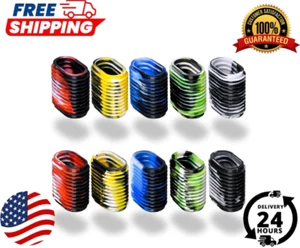 10 Stück Gummi Angelrolle Griff Grip Cover rutschfeste Baitcaster 5 Mix Farben - Bild 1 von 7
