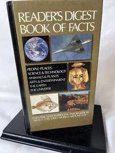 Reader's Digest Book Of Facts 1985 Hardcover Vintage Collector's Book - Foto 1 di 1