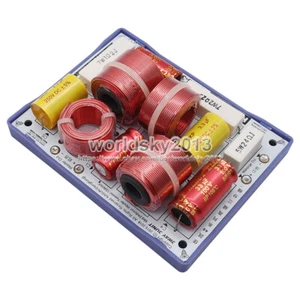 2x For KASUN AS-33C 3 Way 160W Hi-Fi Speaker Frequency Divider Crossover Filter - Picture 1 of 9