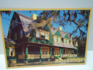 Vintage Postkarte Moss Cottage Jekyll Island Georgia unbesendet - Bild 1 von 2