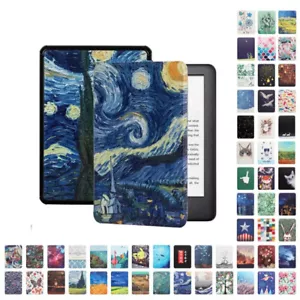 Amazon Kindle Basic 6 Inch Model (11th gen) Smart Folding Folio Case Cover - Picture 1 of 16