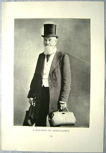 TIPOS DE CALLES DE CIUDADES AMERICANAS: "Un discípulo de Esculapo", foto, 1896., #17 - Imagen 1 de 1