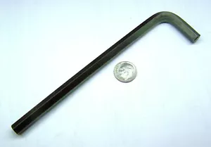 BONDHUS 12113 NOS 5/16" SIZE LONG HEX L WRENCH 6-1/4" OAL BLACK OXIDE - Picture 1 of 6