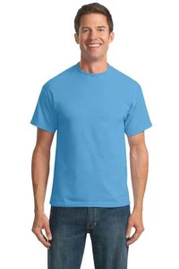 Port & Company PC55T Men's Cotton/Polyester Casual Comfort T-Shirt - Pack Of 2 - Picture 1 of 31