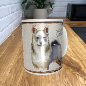 Taza de café sueca Vallhund 11 oz tema reglas de mi perro 1112DRMUG - Imagen 1 de 2