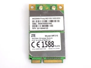 ZTE MF210 Mini-PCI Express Card UMTS WCDMA HSDPA 3G module carte enfichable carte en vrac - Photo 1/1