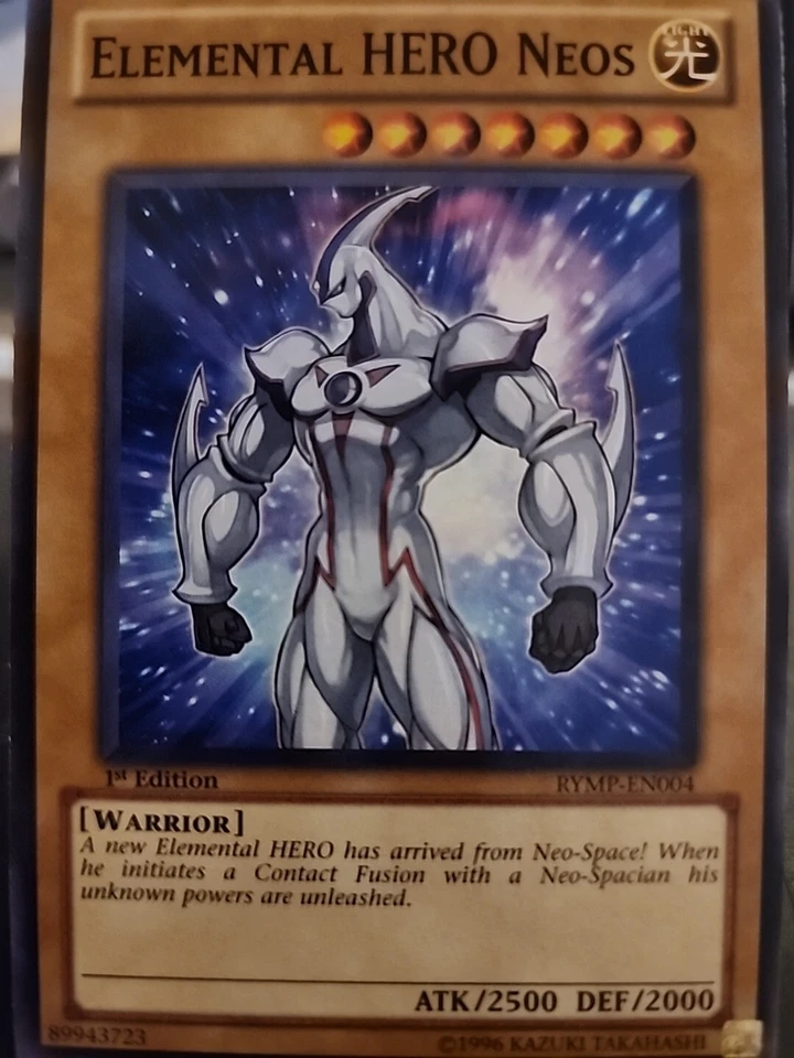 Elemental HERO Neos - 1st Edition - Yugioh Light Monster - Vintage - Image 1 of 1
