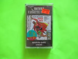 SEALED MARVIN GAYE SUPER HITS CASSETTE TAPE - Picture 1 of 2