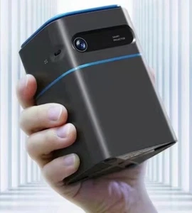 Mini Projector Portable DLP WiFi Wireless projector 4K home cinema projector - Picture 1 of 8