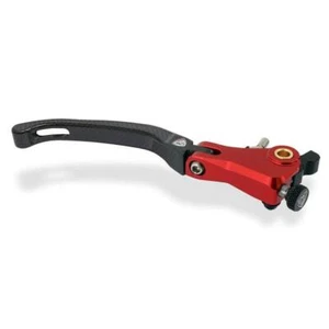 CNC Racing polished brake lever Carbon Red Race Ducati Multistrada 1260 18-20 - Picture 1 of 5
