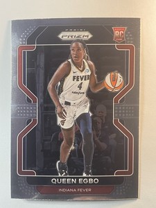 2022 Panini Prizm WNBA Basketball Queen Egbo - Base No. 190 - Indiana Fever!