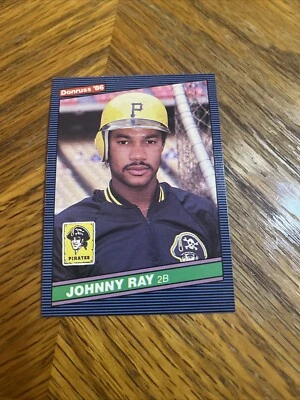 1986 Donruss Pittsburgh Pirates Baseball Card #186 Johnny Ray - Image 1 of 2