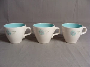 3 TAYLOR, SMITH & TAYLOR Cups In The Boutonniere Pattern, USA - Picture 1 of 6
