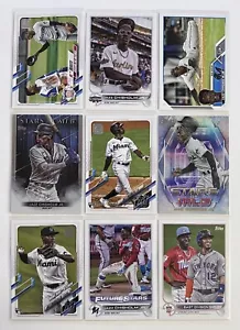 Jazz Chisholm Jr. 2021 Topps Rookie 2022 Future Stars 2023 Stars of MLB Marlins - Imagen 1 de 7