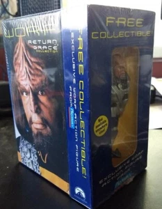 Worf: Return to Grace Collection + Worf Action Figure: Factory Sealed[VHS TAPE]  - Picture 1 of 5