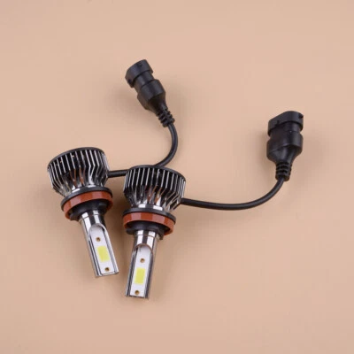 2Pcs 6000K H11 LED High Low Beam Headlight Bulbs Fit For Car Truck Van SUV vt - Image 1 of 4