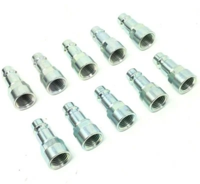 PREVOST , AMFLO ERP076201 Prevost High Flow Safety Air Plug (SET OF TEN) 1/4'' Female NPT OEM
